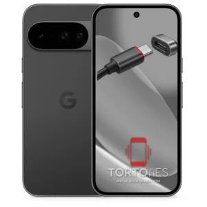 Google Pixel 10 z ilustracją złącza ładowania - naprawa złącza ładowania