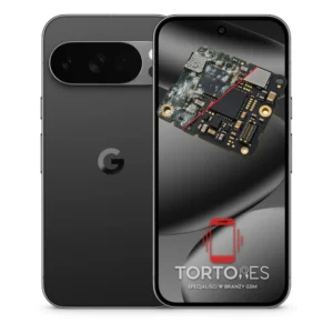 Google Pixel 10 Pro z ilustracją zalania - czyszczenie po zalaniu