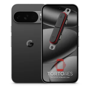 Google Pixel 10 Pro z symbolem przycisków - naprawa przycisków włączania i głośności