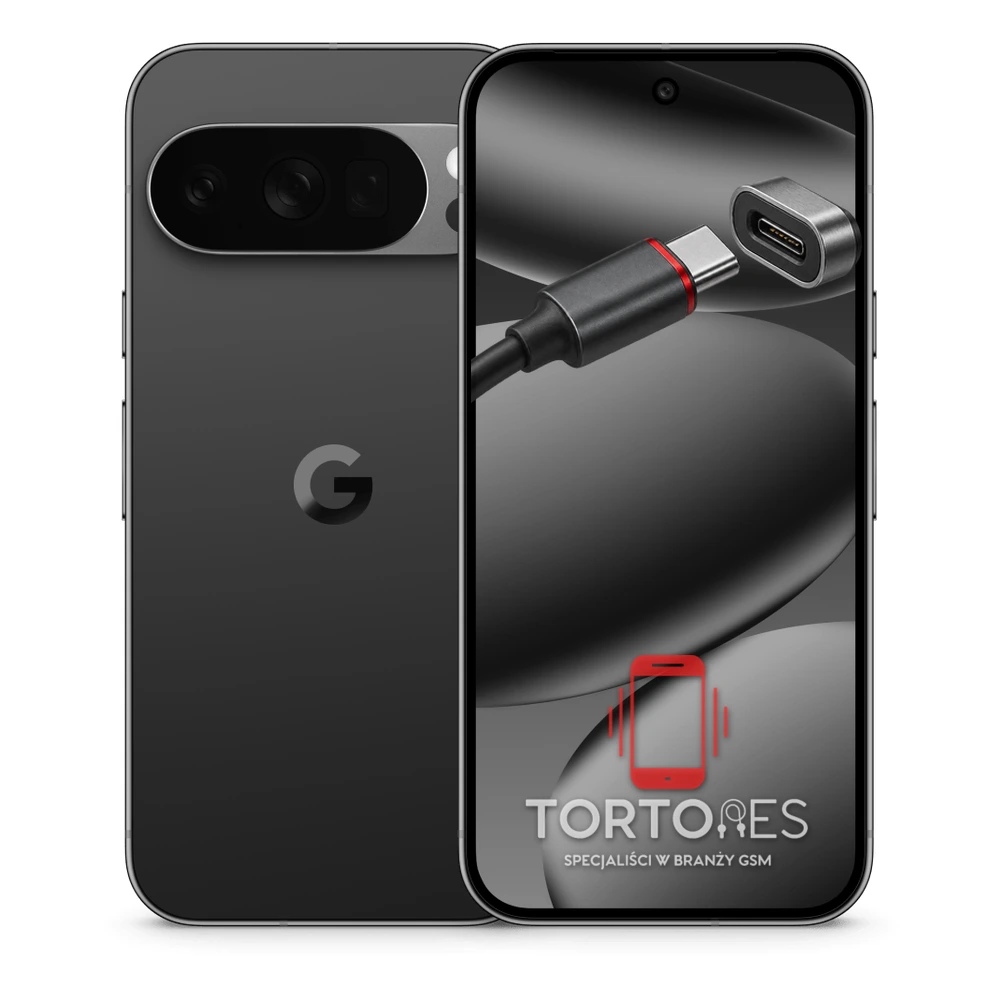 Google Pixel 10 Pro z ilustracją złącza ładowania - naprawa złącza ładowania