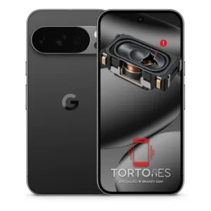 Google Pixel 10 Pro z symbolem głośnika multimedialnego - wymiana głośnika multimedialnego
