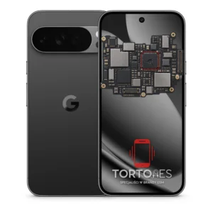 Google Pixel 10 Pro XL z ilustracją płyty głównej - naprawa płyty głównej