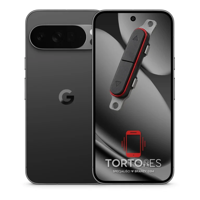 Google Pixel 10 Pro XL z symbolem przycisków - naprawa przycisków włączania i głośności