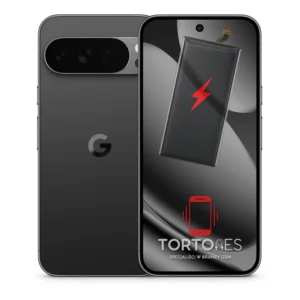 Google Pixel 10 Pro XL z ilustracją baterii - wymiana baterii