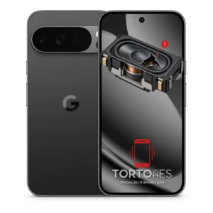 Google Pixel 10 Pro XL z symbolem głośnika multimedialnego - wymiana głośnika multimedialnego