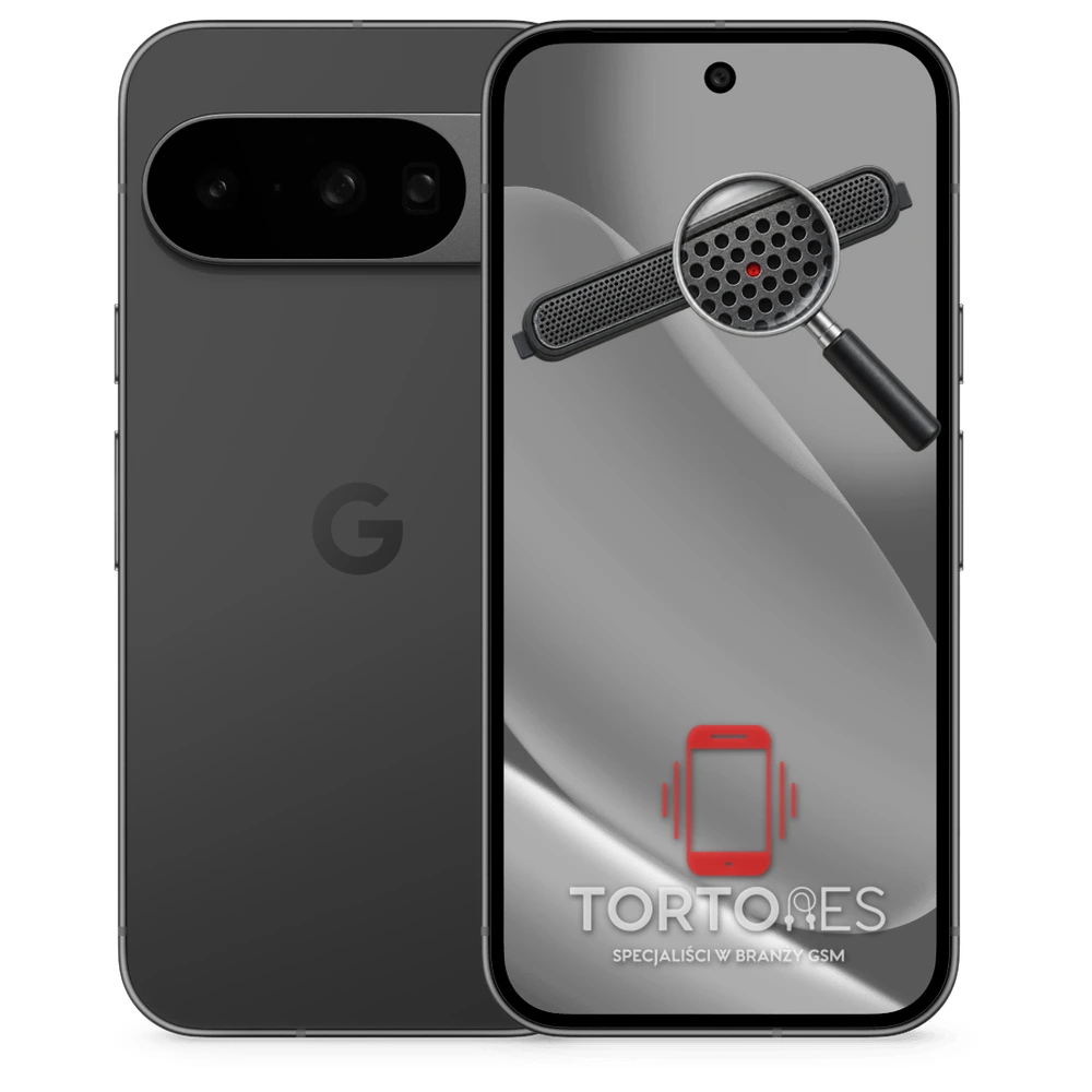 Google Pixel 10 z symbolem głośnika rozmów - wymiana głośnika rozmów