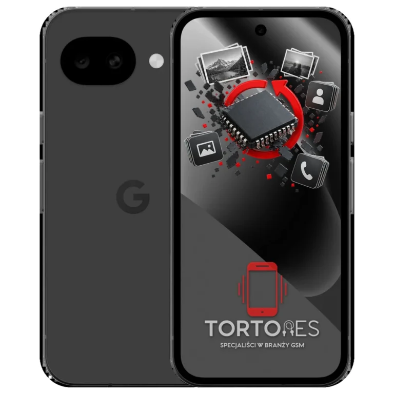 Google Pixel 10a z ilustracją odzyskiwania danych - odzyskiwanie danych