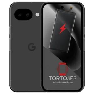 Google Pixel 10a z ilustracją baterii - wymiana baterii