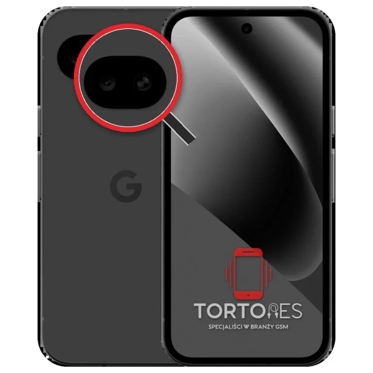 Google Pixel 10a z lupą na tylnych aparatach - wymiana tylnej kamery