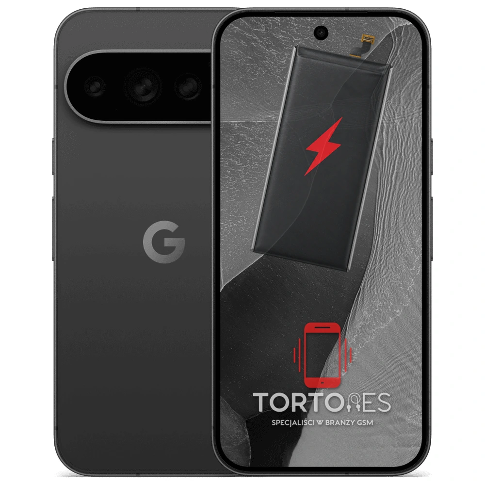 Google Pixel 11 Pro z ilustracją baterii - wymiana baterii