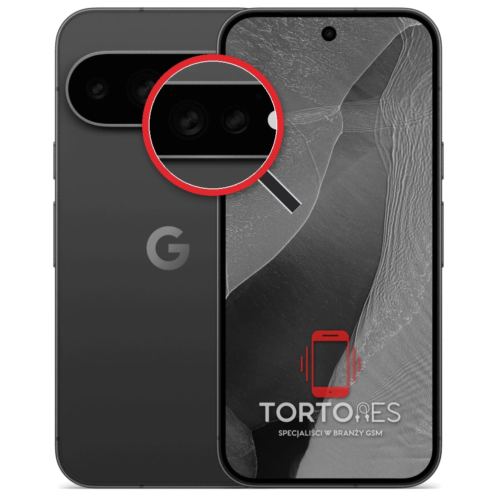 Google Pixel 11 Pro z lupą na tylnych aparatach - wymiana tylnej kamery
