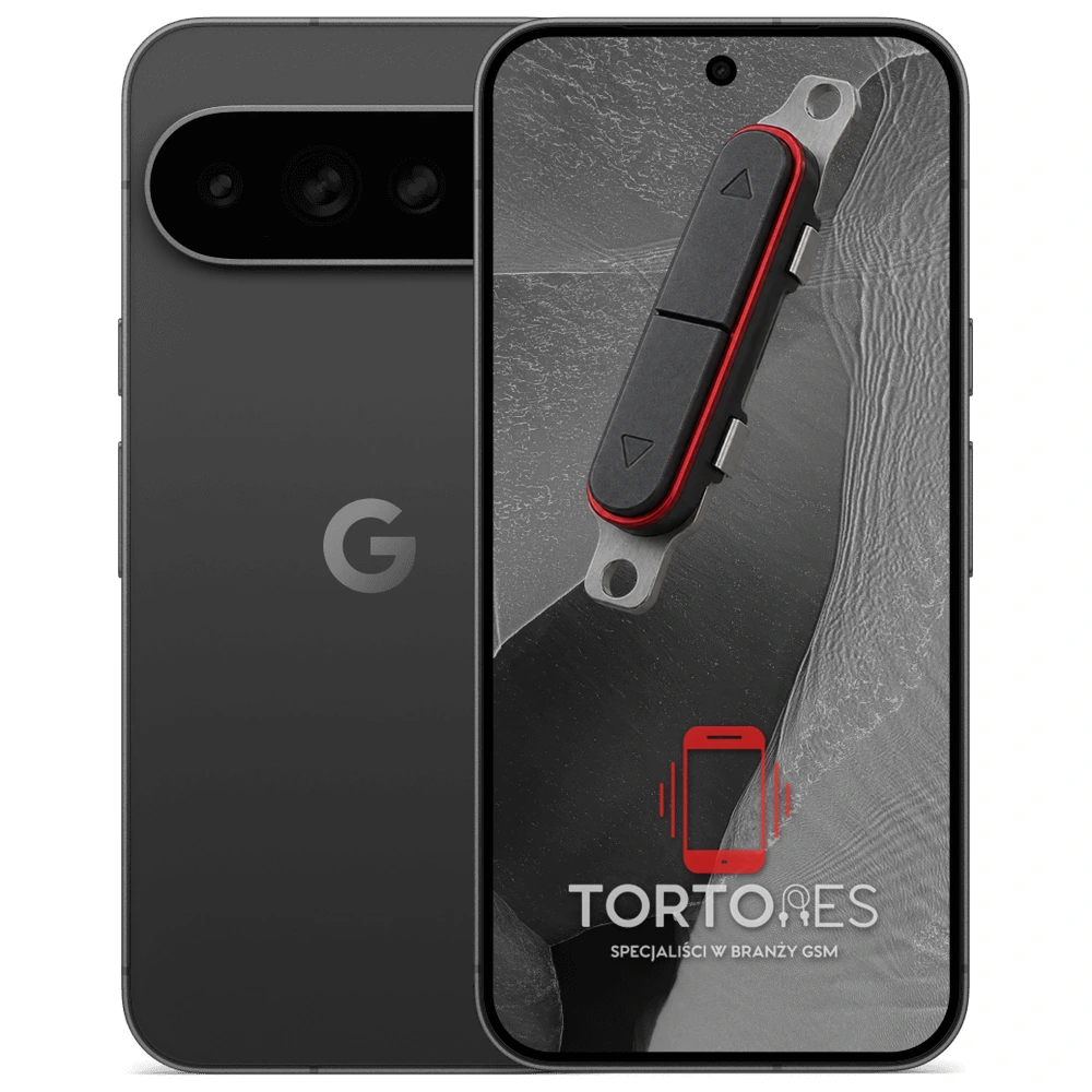 Google Pixel 11 Pro XL z symbolem przycisków - naprawa przycisków włączania i głośności