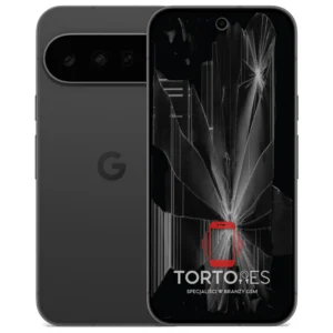 Google Pixel 11 z ilustracją pękniętego wyświetlacza - wymiana zbitego wyświetlacza