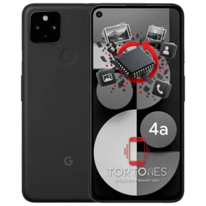 Google Pixel 4a 5G z ilustracją odzyskiwania danych - odzyskiwanie danych