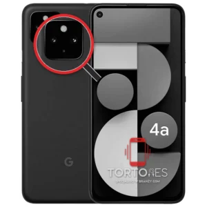 Google Pixel 4a 5G z lupą na tylnych aparatach - wymiana tylnej kamery