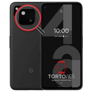 Google Pixel 4a z lupą na tylnych aparatach - wymiana tylnej kamery