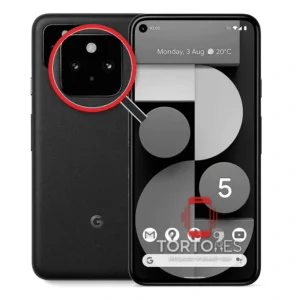 Google Pixel 5 z lupą na tylnych aparatach - wymiana tylnej kamery
