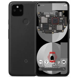 Google Pixel 5a 5G z ilustracją płyty głównej - naprawa płyty głównej