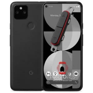 Google Pixel 5a 5G z symbolem przycisków - naprawa przycisków włączania i głośności