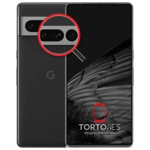 Google Pixel 7 Pro z lupą na tylnych aparatach - wymiana tylnej kamery