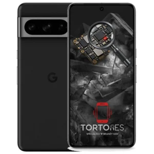 Google Pixel 8 Pro z symbolem diagnostyki - diagnoza telefonu
