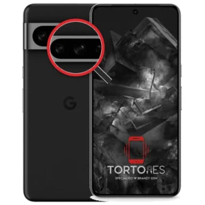 Google Pixel 8 Pro z lupą na tylnych aparatach - wymiana tylnej kamery