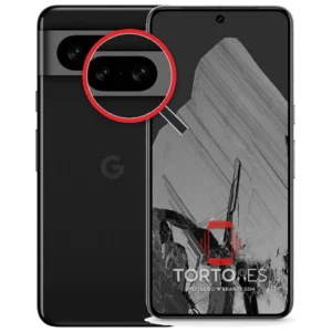 Google Pixel 8 z lupą na tylnych aparatach - wymiana tylnej kamery