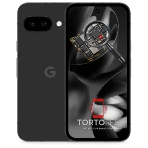 Google Pixel 9a z symbolem diagnostyki - diagnoza telefonu