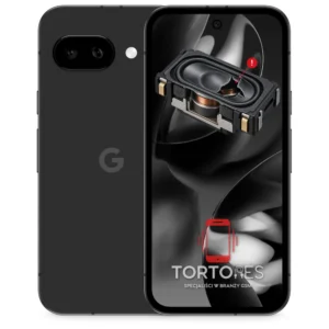 Google Pixel 9a z symbolem głośnika multimedialnego - wymiana głośnika multimedialnego