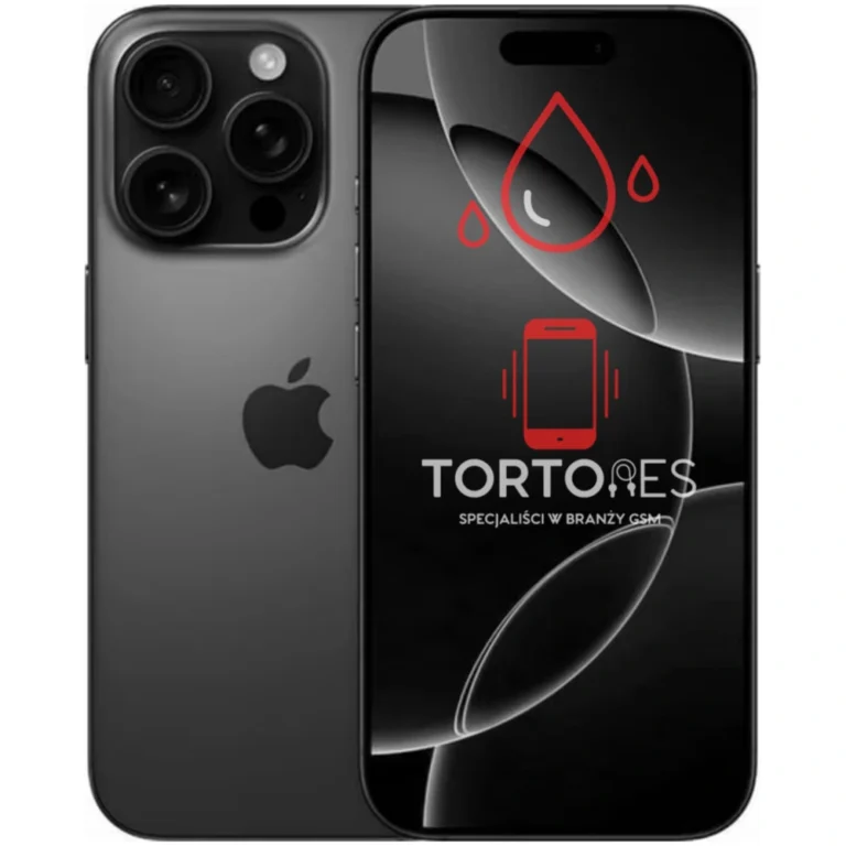 iPhone 16 Pro Max - czyszczenie po zalaniu