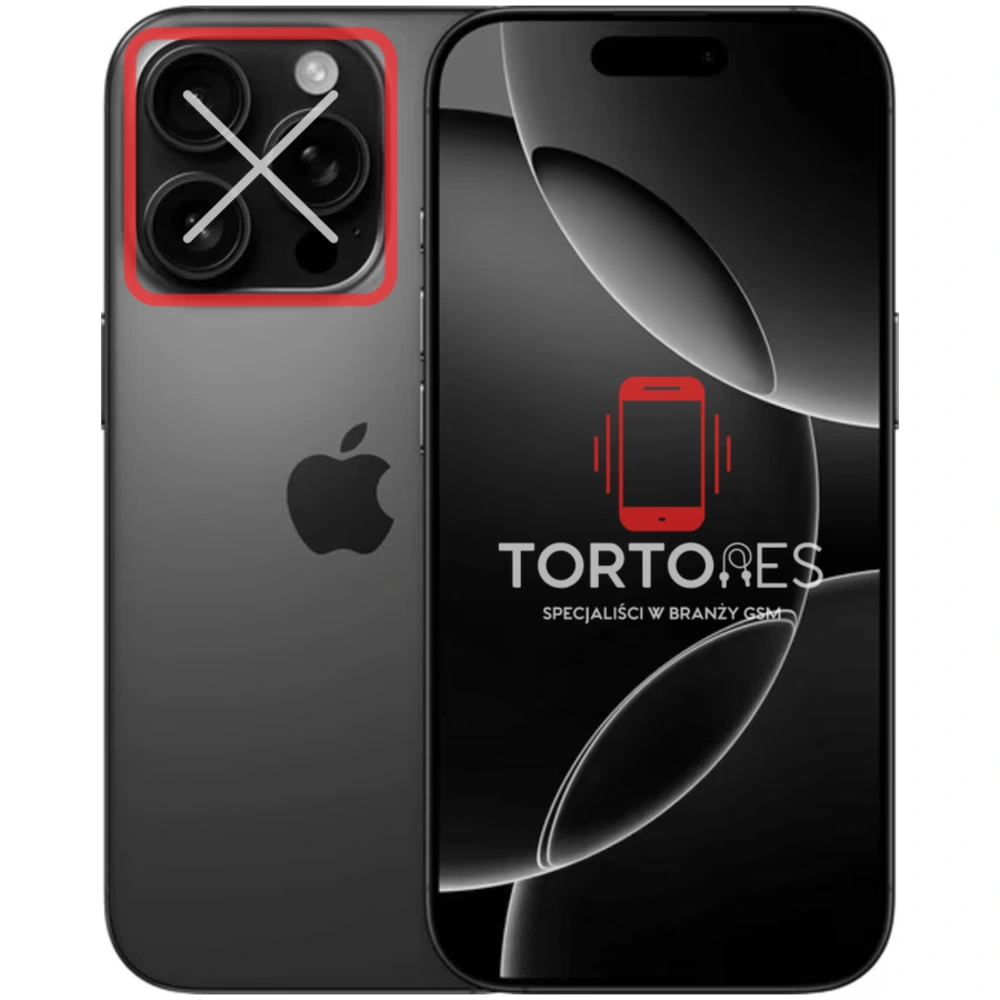 iPhone 16 Pro - wymiana tylnej kamery