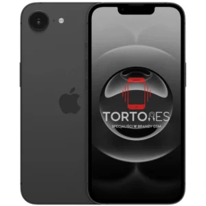 iPhone 16e - widok telefonu z przodu i z tyłu