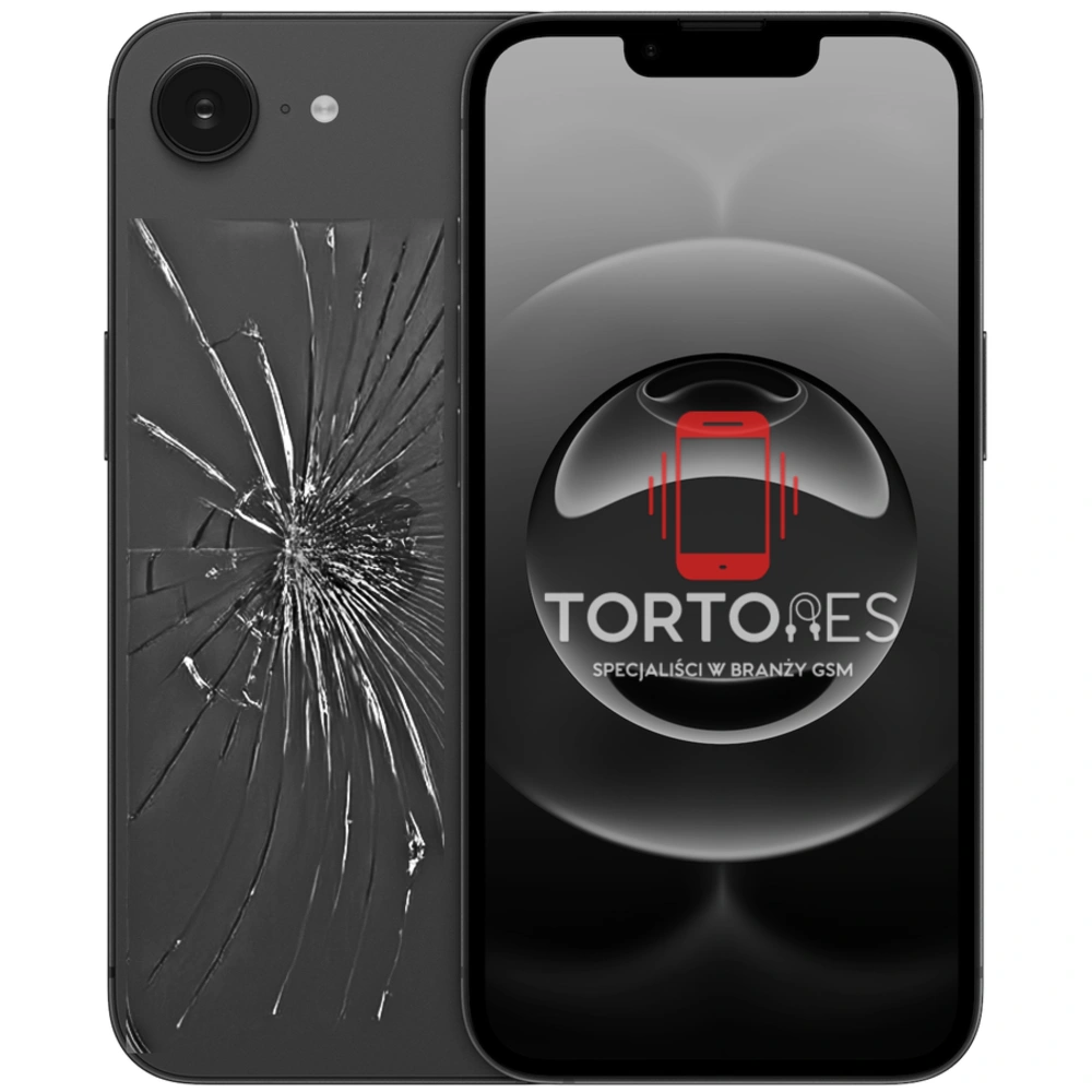 iPhone 16e - wymiana tylnej szybki