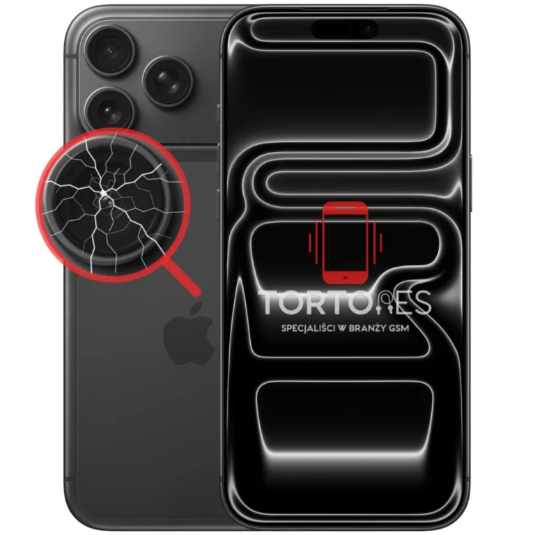 iPhone 17 Pro Max - wymiana szybki aparatu