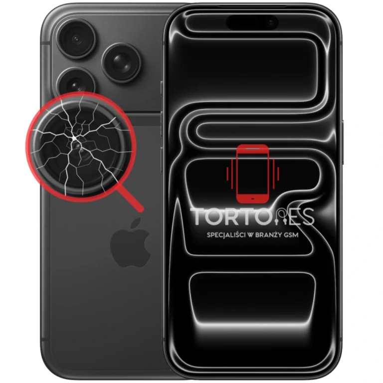 iPhone 17 Pro - wymiana szybki aparatu