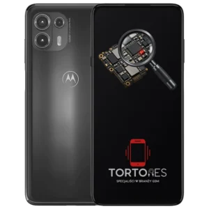 Motorola Edge 20 Lite z symbolem diagnostyki - diagnoza telefonu
