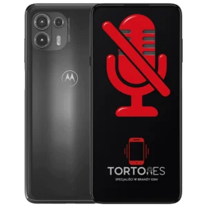 Motorola Edge 20 Lite z symbolem mikrofonu - naprawa mikrofonu