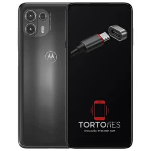 Motorola Edge 20 Lite z ilustracją złącza ładowania - naprawa złącza ładowania