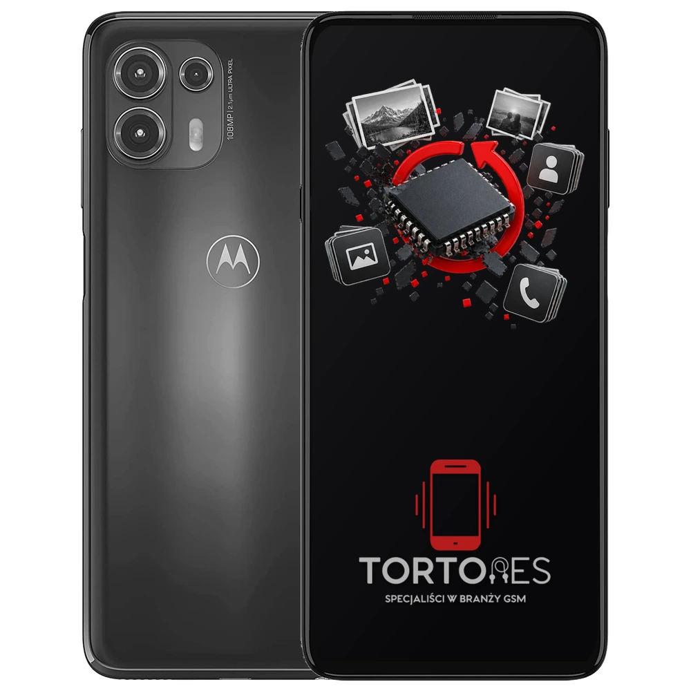 Motorola Edge 20 Lite z ilustracją odzyskiwania danych - odzyskiwanie danych