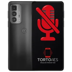 Motorola Edge 20 Pro z symbolem mikrofonu - naprawa mikrofonu