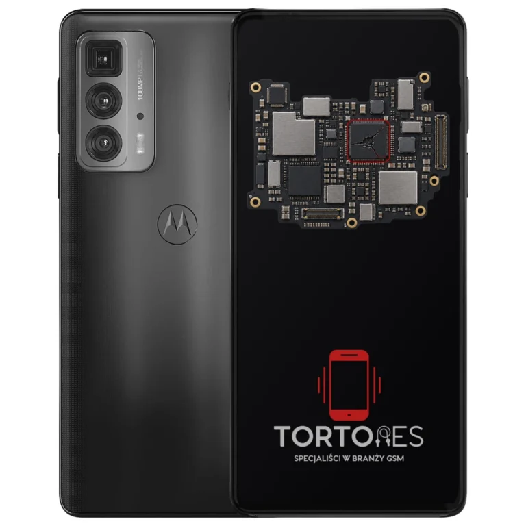 Motorola Edge 20 Pro z ilustracją płyty głównej - naprawa płyty głównej