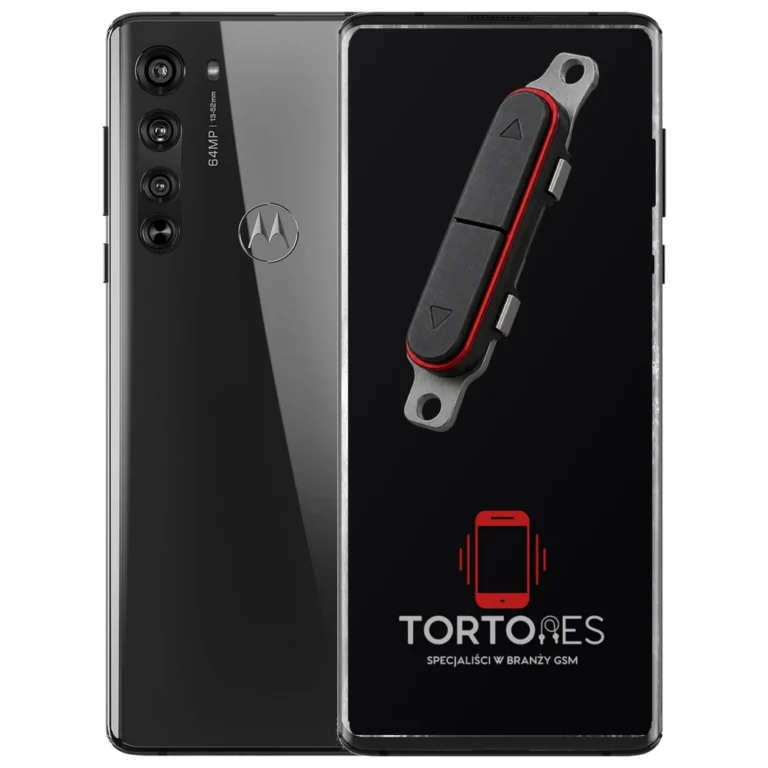 Motorola Edge (2020) z symbolem przycisków - naprawa przycisków włączania i głośności