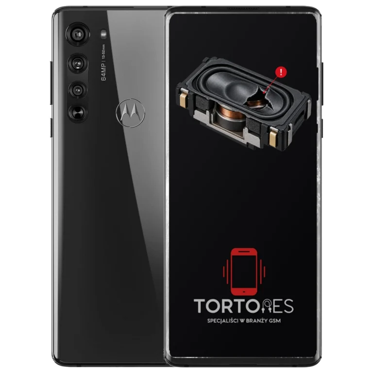 Motorola Edge (2020) z symbolem głośnika multimedialnego - wymiana głośnika multimedialnego