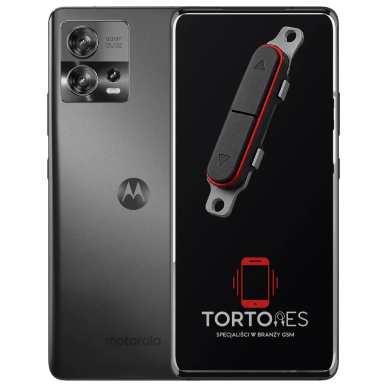 Motorola Edge 30 Fusion z symbolem przycisków - naprawa przycisków włączania i głośności