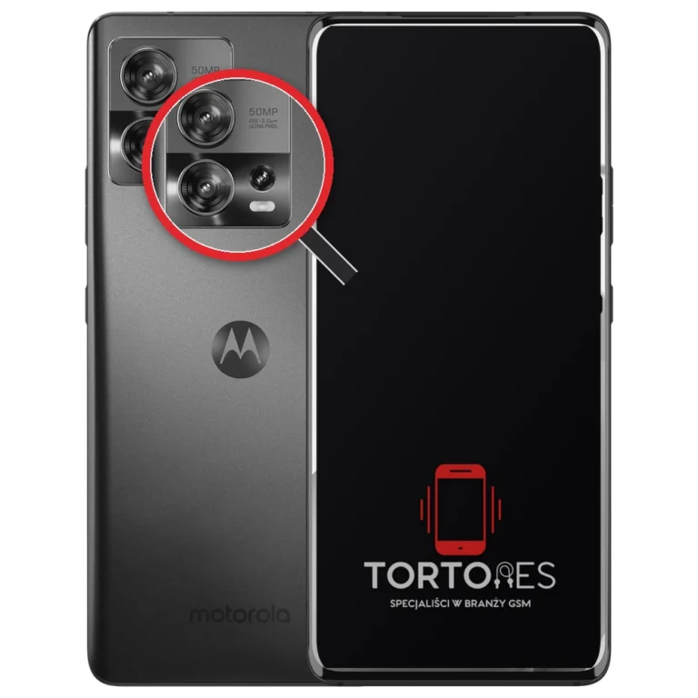 Motorola Edge 30 Fusion z lupą na tylnych aparatach - wymiana tylnej kamery