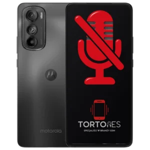 Motorola Edge 30 z symbolem mikrofonu - naprawa mikrofonu