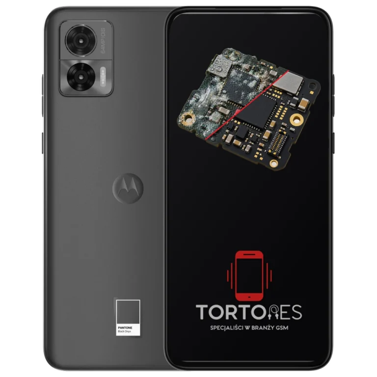 Motorola Edge 30 Neo z ilustracją zalania - czyszczenie po zalaniu