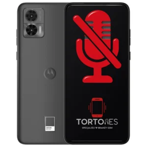 Motorola Edge 30 Neo z symbolem mikrofonu - naprawa mikrofonu