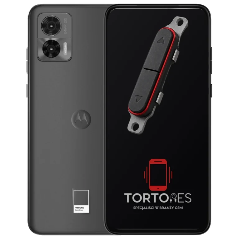 Motorola Edge 30 Neo z symbolem przycisków - naprawa przycisków włączania i głośności