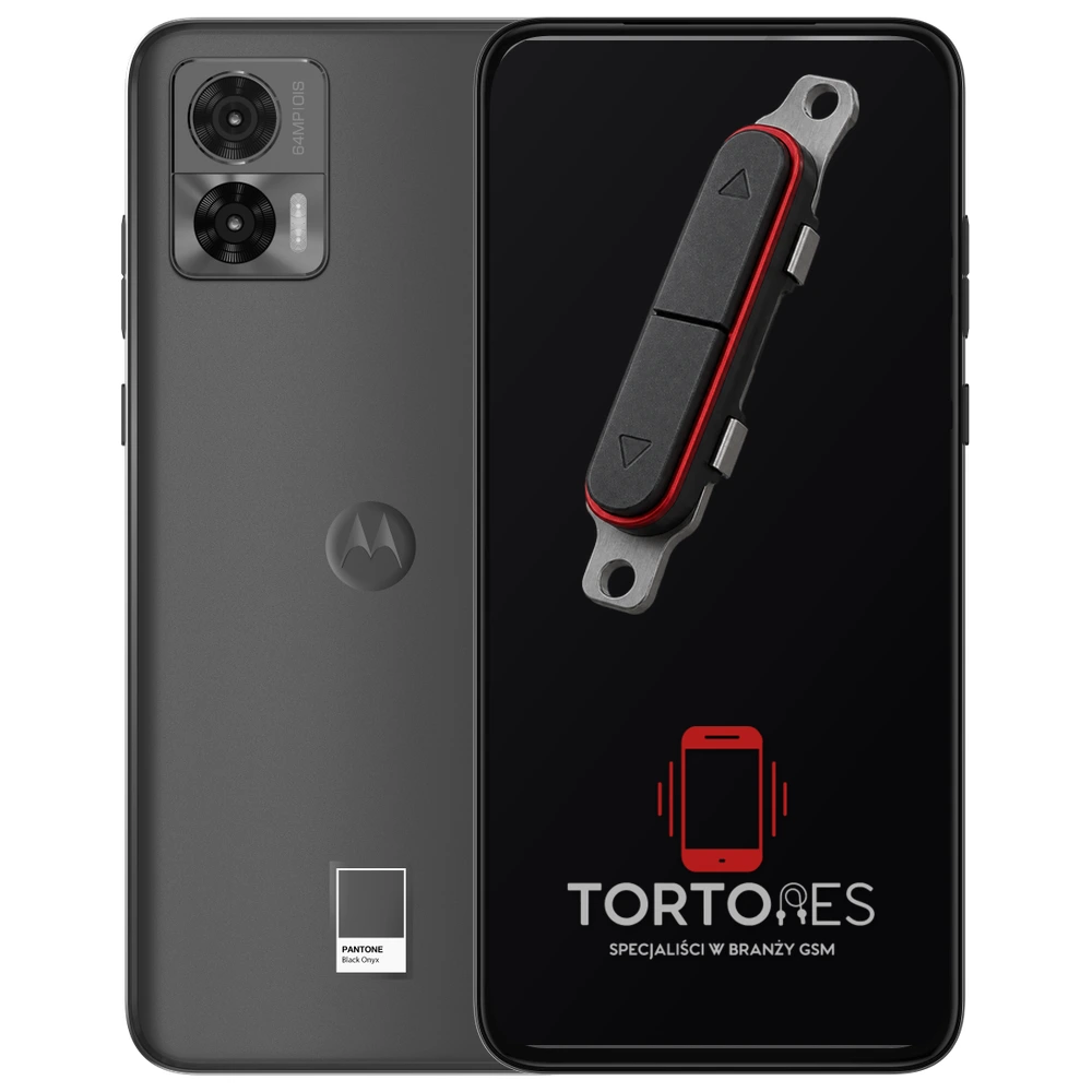 Motorola Edge 30 Neo z symbolem przycisków - naprawa przycisków włączania i głośności
